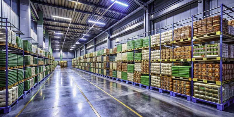 Refrigerated warehouse and food cold storage